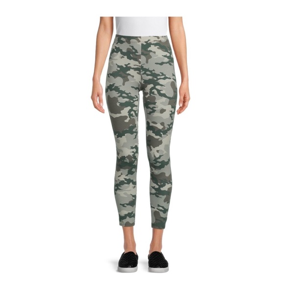 NWT Nobo Junior's Print Ankle Leggings Light Green Camouflage Camo women’s - Picture 9 of 10